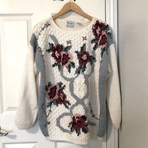 Vintage Shenanigans Oversized Hand Knit Sweater